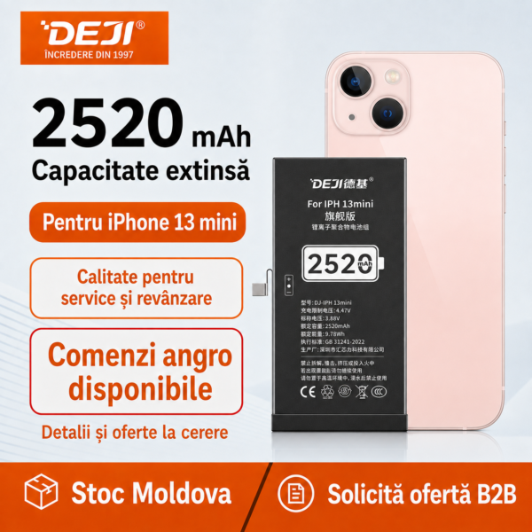 Baterii DEJI iPhone 13 Mini