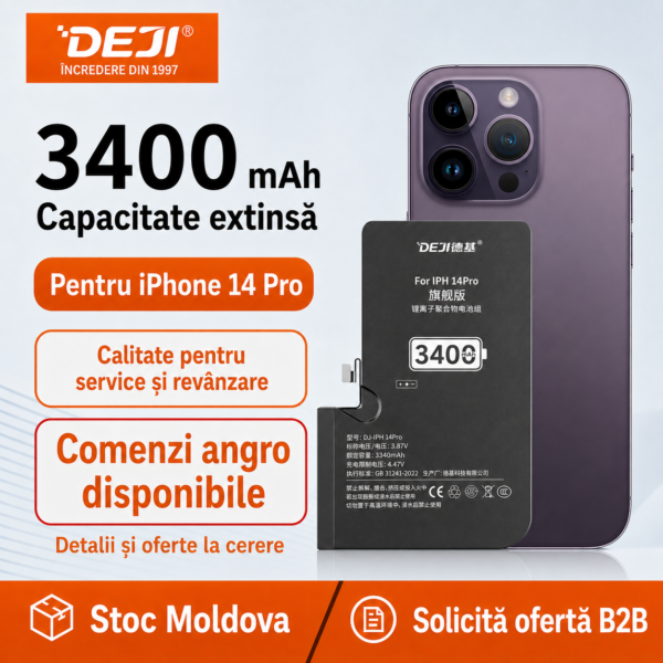 Baterii DEJI iPhone 14 Pro